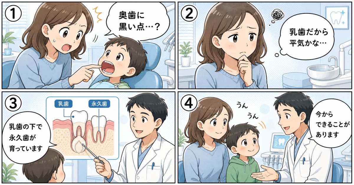 乳歯のむし歯放置は危険？永久歯への影響と今すぐできる対処法